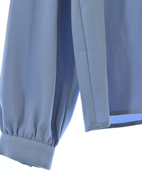 22 OCTOBRE（ヴァンドゥオクトーブル）カジュアルシャツ 青 サイズ:38(M位) レディース/2200631939115