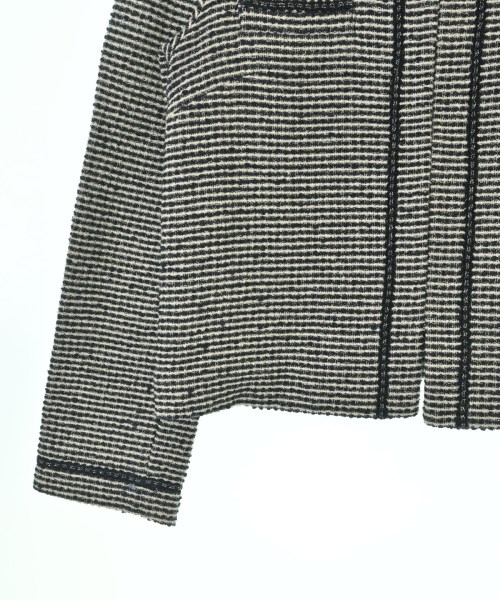 22 OCTOBRE（ヴァンドゥオクトーブル）ノーカラージャケット 黒 サイズ:40(M位) レディース/2200648638049