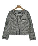 22 OCTOBRE（ヴァンドゥオクトーブル）ノーカラージャケット 黒 サイズ:40(M位) レディース/2200648638049