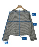 22 OCTOBRE（ヴァンドゥオクトーブル）ノーカラージャケット 黒 サイズ:40(M位) レディース/2200648638049