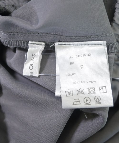 OLIVE des OLIVE（オリーブデオリーブ）カーゴパンツ グレー サイズ:F レディース/2200633657024