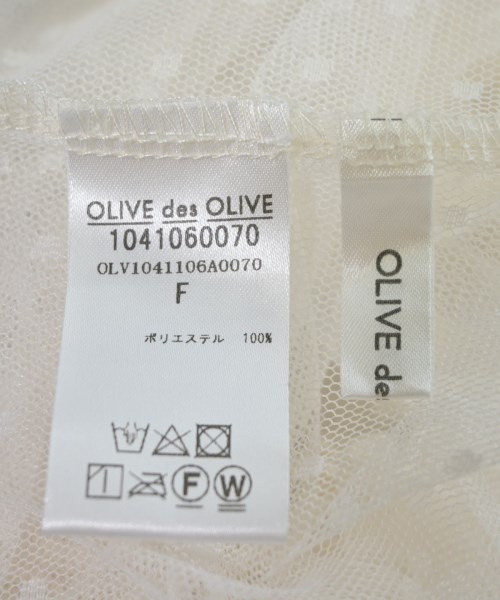 OLIVE des OLIVE（オリーブデオリーブ）ブラウス 白 サイズ:F レディース/2200637816076