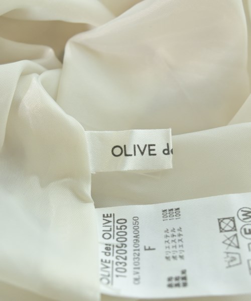 OLIVE des OLIVE（オリーブデオリーブ）ワンピース 白 サイズ:F レディース/2200623654026