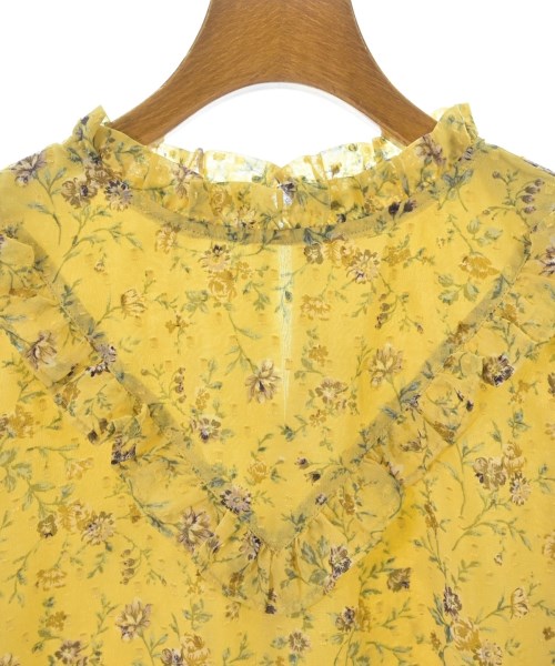 OLIVE des OLIVE（オリーブデオリーブ）ブラウス 黄 サイズ:M レディース/2200641434068