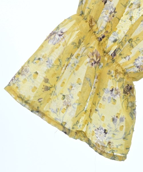 OLIVE des OLIVE（オリーブデオリーブ）ブラウス 黄 サイズ:M レディース/2200641434068