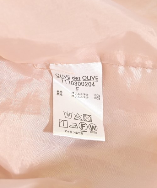OLIVE des OLIVE（オリーブデオリーブ）ワンピース ピンク サイズ:F レディース/2200612430044