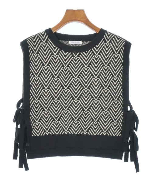 OLIVE des OLIVE(オリーブデオリーブ)ベスト/ノースリーブ 黒 サイズ:F/2200674336049