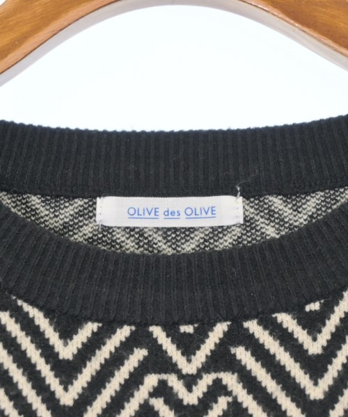 OLIVE des OLIVE（オリーブデオリーブ）ベスト/ノースリーブ 黒 サイズ:F レディース/2200674336049