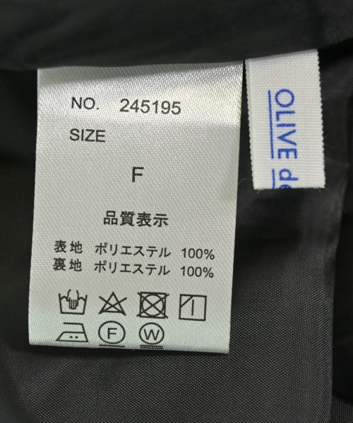 OLIVE des OLIVE（オリーブデオリーブ）ワンピース 黒 サイズ:F レディース/2200675648028