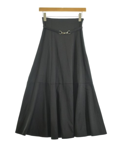OLIVE des OLIVE(オリーブデオリーブ)ロング・マキシ丈スカート 黒 サイズ:F/2200682509077