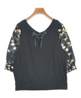 OLIVE des OLIVE（オリーブデオリーブ）Tシャツ・カットソー 黒 サイズ:F レディース/2200651687133
