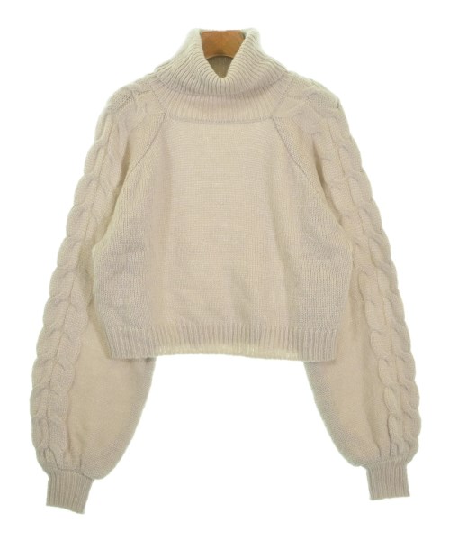 OLIVE des OLIVE(オリーブデオリーブ)ニット・セーター ベージュ サイズ:F/2200654591055