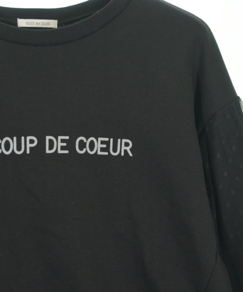 OLIVE des OLIVE（オリーブデオリーブ）スウェット 黒 サイズ:F レディース/2200654591079
