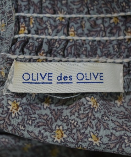 OLIVE des OLIVE（オリーブデオリーブ）ワンピース 青 サイズ:F レディース/2200718208059