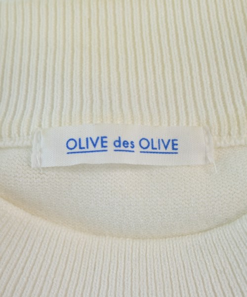 OLIVE des OLIVE（オリーブデオリーブ）ニット・セーター 白 サイズ:F レディース/2200726978128
