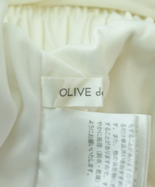 OLIVE des OLIVE（オリーブデオリーブ）カーゴパンツ 白 サイズ:F レディース/2200734494030