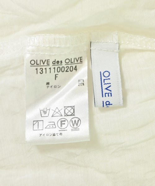 OLIVE des OLIVE（オリーブデオリーブ）ブラウス 白 サイズ:F レディース/2200685515044