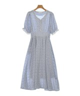 OLIVE des OLIVE（オリーブデオリーブ）ワンピース 青 サイズ:F レディース/2200687813032