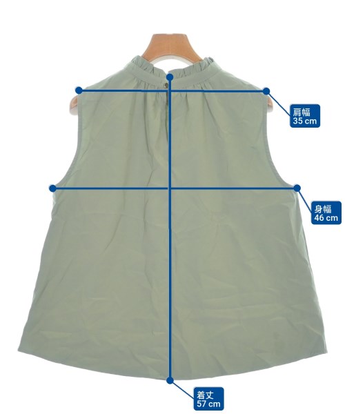 RAY CASSIN（レイカズン）ブラウス カーキ サイズ:F レディース/2200641167058