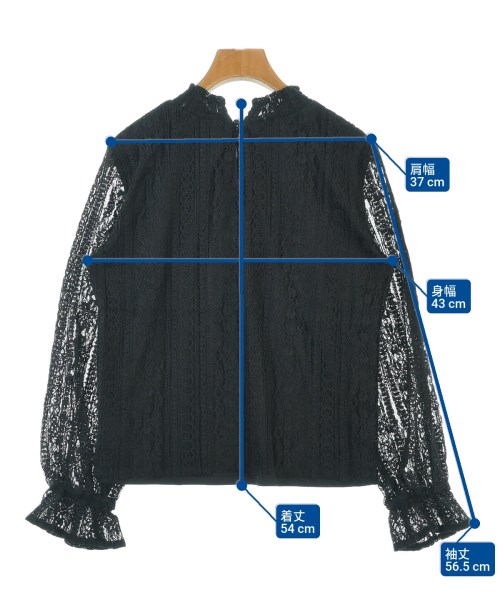 RAY CASSIN（レイカズン）ブラウス 黒 サイズ:F レディース/2200639669014