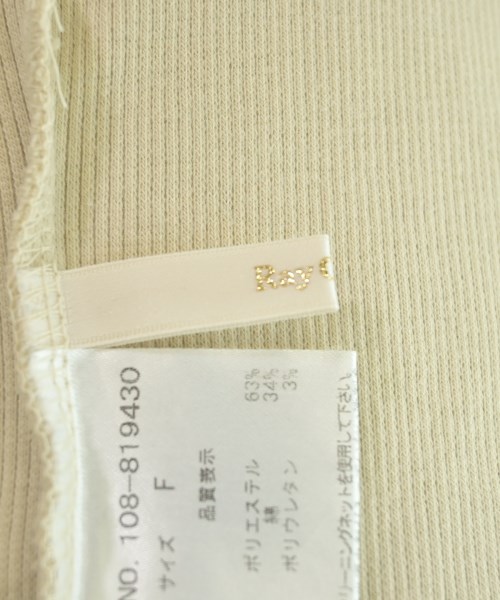 RAY CASSIN（レイカズン）Tシャツ・カットソー ベージュ サイズ:F レディース/2200622089164