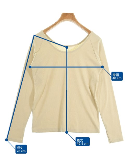 RAY CASSIN（レイカズン）Tシャツ・カットソー ベージュ サイズ:F レディース/2200622089164