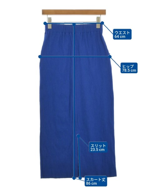 RAY CASSIN（レイカズン）ロング・マキシ丈スカート 青 サイズ:F レディース/2200621173147