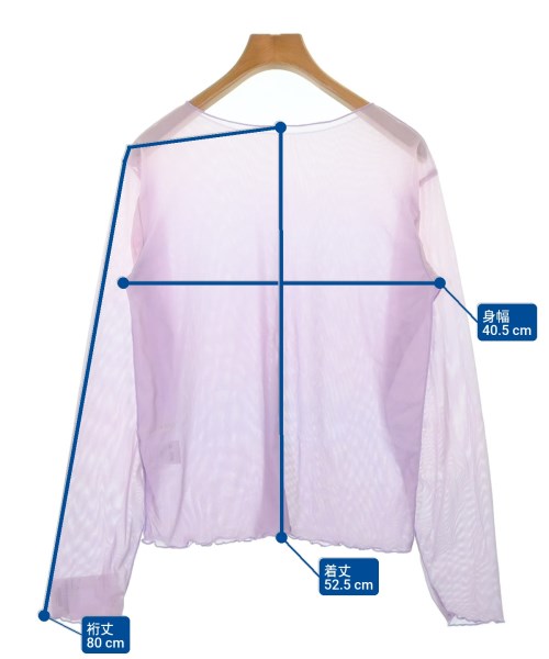 RAY CASSIN（レイカズン）Tシャツ・カットソー 紫 サイズ:F レディース/2200614599039