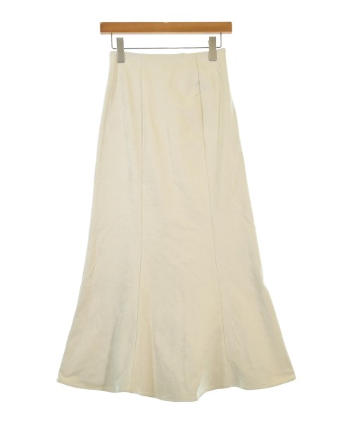 RAY CASSIN(レイカズン)ロング・マキシ丈スカート 白 サイズ:F/2200669683042