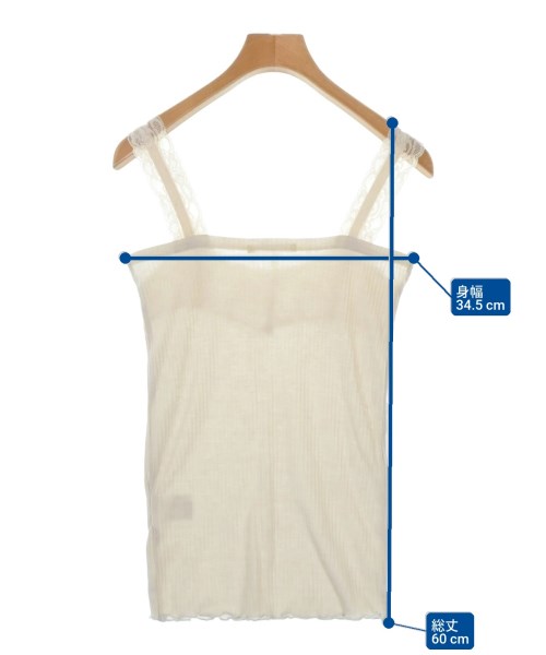 RAY CASSIN（レイカズン）キャミソール ベージュ サイズ:F レディース/2200675326049