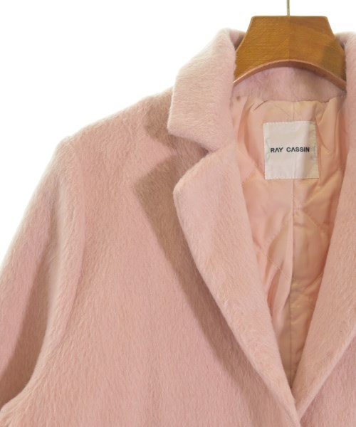 RAY CASSIN（レイカズン）チェスターコート ピンク サイズ:F レディース/2200657978013