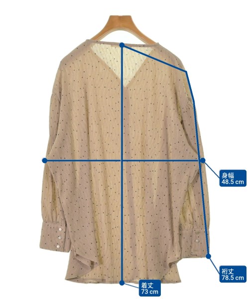 RAY CASSIN（レイカズン）ブラウス ベージュ サイズ:F レディース/2200627675034