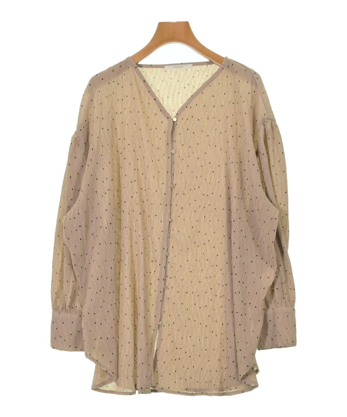 RAY CASSIN（レイカズン）ブラウス ベージュ サイズ:F レディース