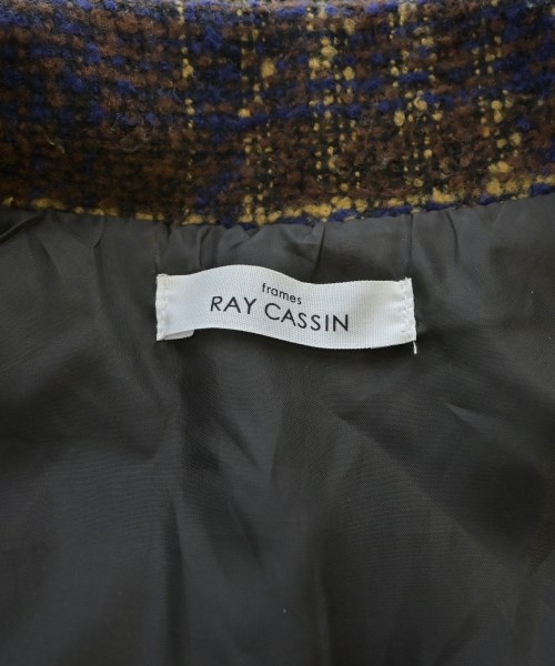 RAY CASSIN（レイカズン）ピーコート 茶 サイズ:F レディース/2200634084027