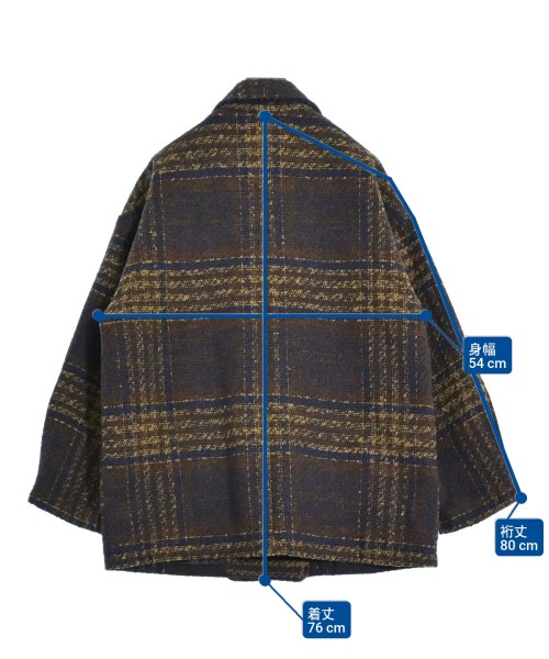 RAY CASSIN（レイカズン）ピーコート 茶 サイズ:F レディース/2200634084027