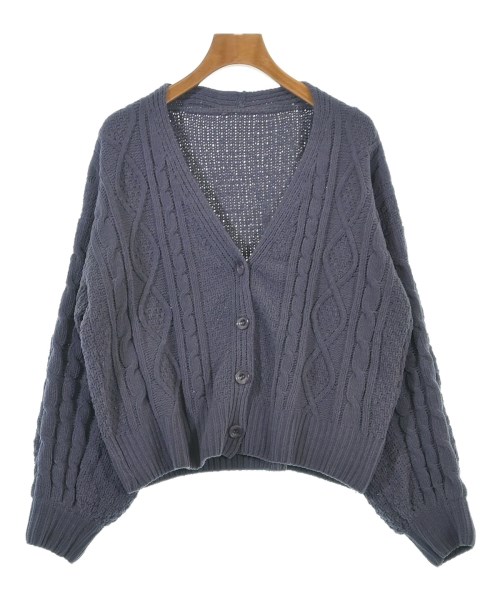 RAY CASSIN(レイカズン)カーディガン 紫 サイズ:F/2200646395029