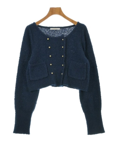 RAY CASSIN(レイカズン)カーディガン 紺 サイズ:F/2200642862204