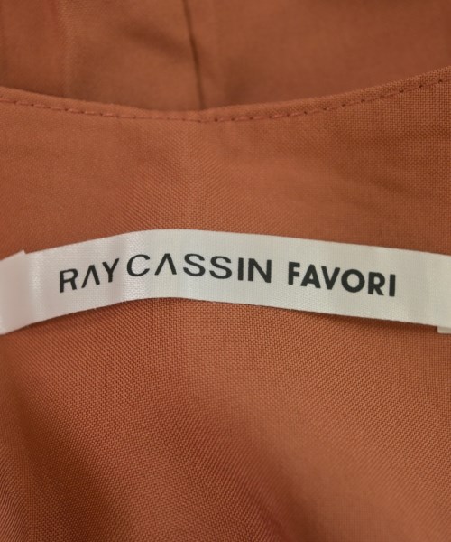 RAY CASSIN（レイカズン）ワンピース オレンジ サイズ:F レディース/2200700126156