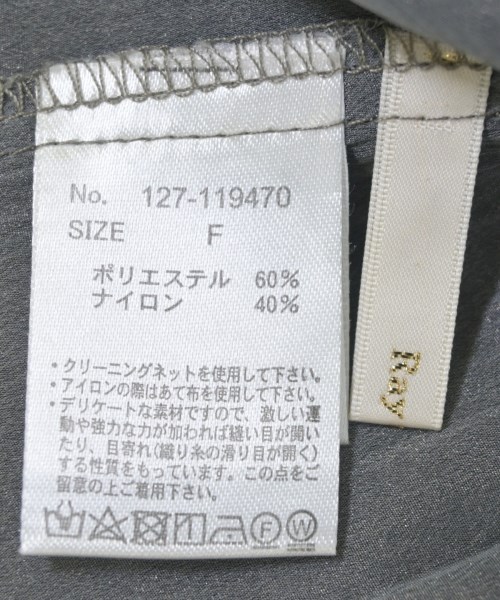 RAY CASSIN（レイカズン）ブラウス グレー サイズ:F レディース/2200693953050