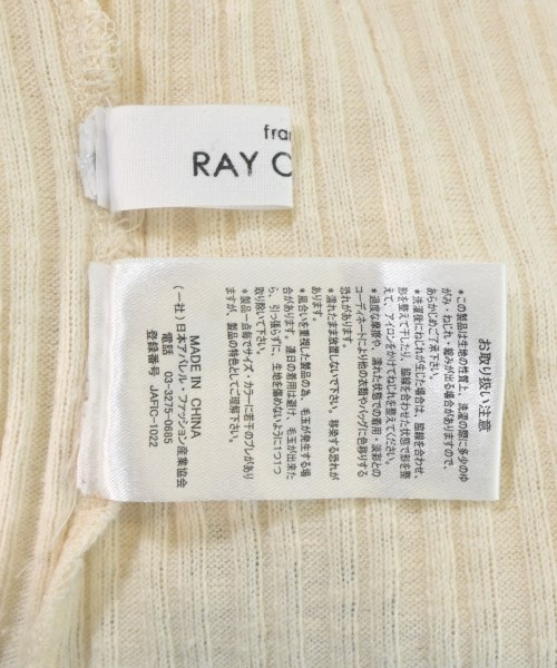 RAY CASSIN（レイカズン）タンクトップ 白 サイズ:F レディース/2200669041125