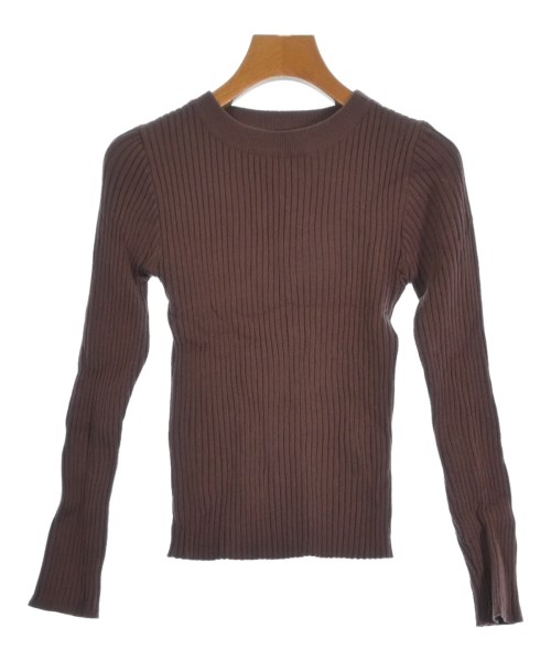RAY CASSIN(レイカズン)ニット・セーター 茶 サイズ:F/2200668122078