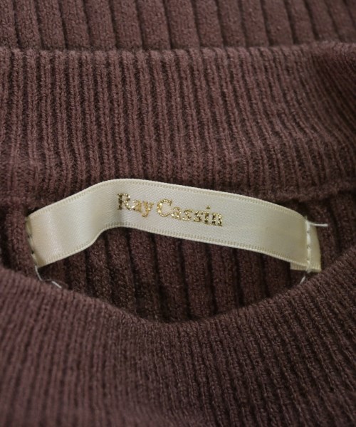RAY CASSIN（レイカズン）ニット・セーター 茶 サイズ:F レディース/2200668122078