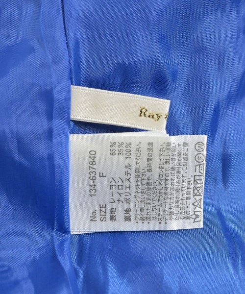 RAY CASSIN（レイカズン）ワンピース 青 サイズ:F レディース/2200668086011