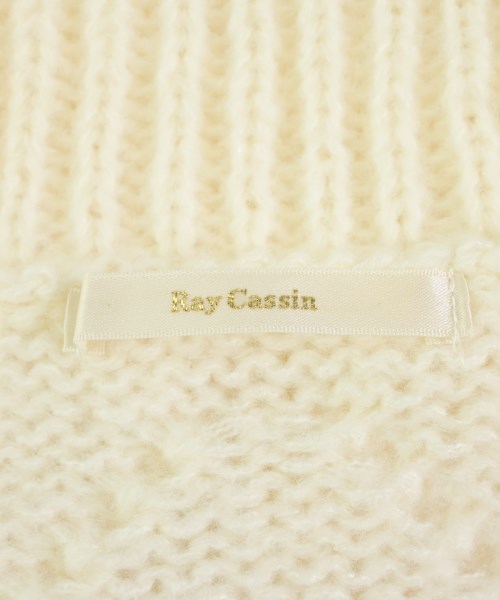 RAY CASSIN（レイカズン）ニット・セーター 白 サイズ:F レディース/2200688045098