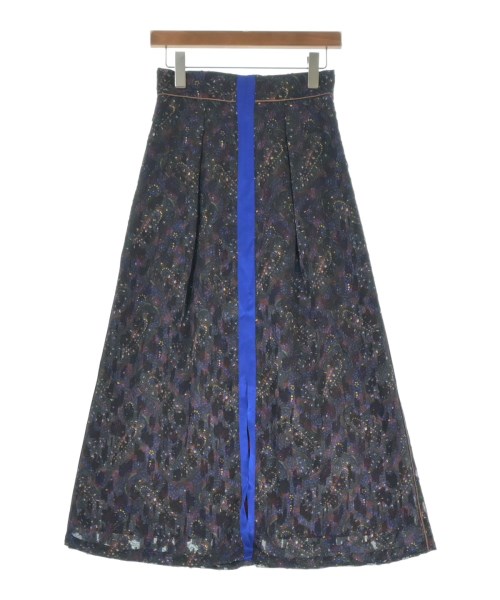 1%(イチパーセント)ロング・マキシ丈スカート 茶 サイズ:2(M位)/2200628614070