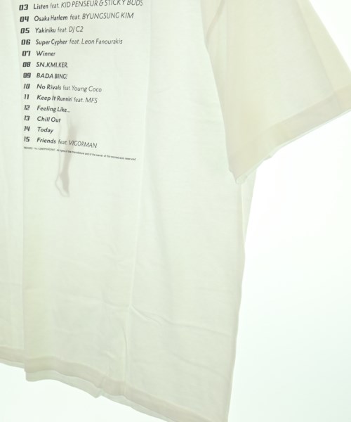 1%（イチパーセント）Tシャツ・カットソー 白 サイズ:L メンズ/2200703886446