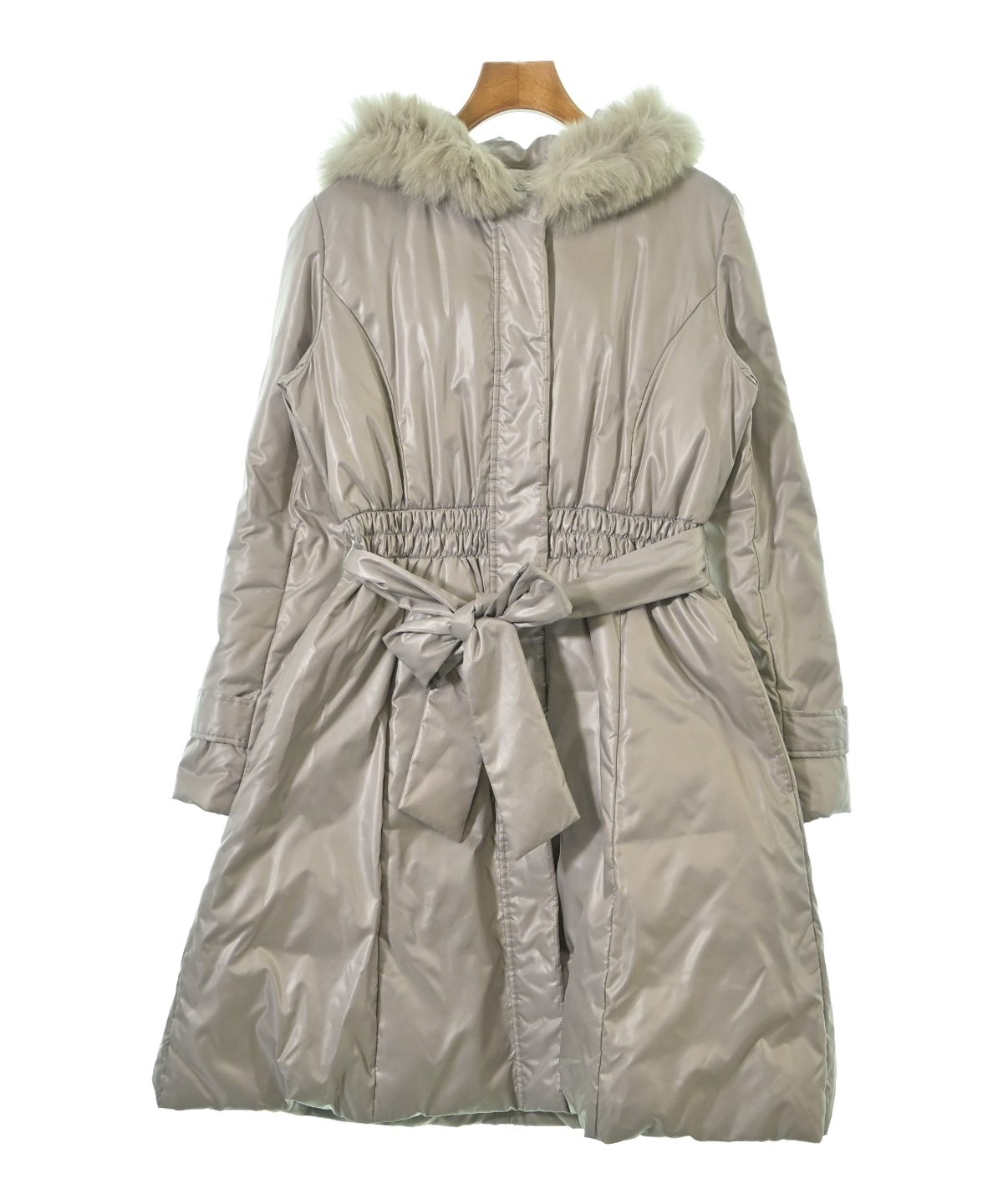 ef-de（エフデ）ダウンコート ベージュ サイズ:9(M位) レディース