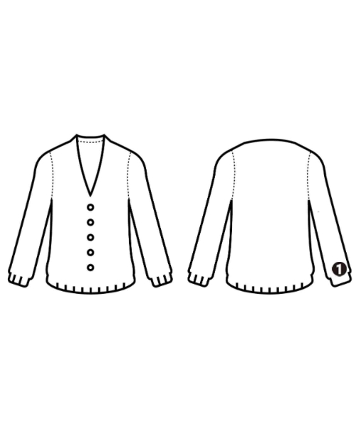 POU DOU DOU（プードゥドゥ）カーディガン 緑 サイズ:M レディース/2200670829040