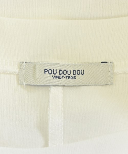 POU DOU DOU（プードゥドゥ）Tシャツ・カットソー 白 サイズ:M レディース/2200681159099