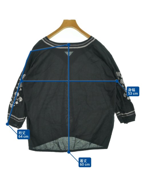 POU DOU DOU（プードゥドゥ）ブラウス 黒 サイズ:M レディース/2200655239017